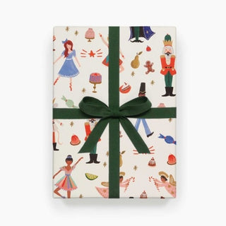 nutcracker wrapping sheet (roll of 3)