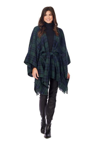 brinley belted poncho