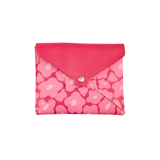 pink flowers sewing kit