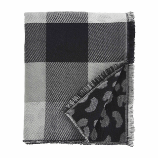 plaid reversible blanket