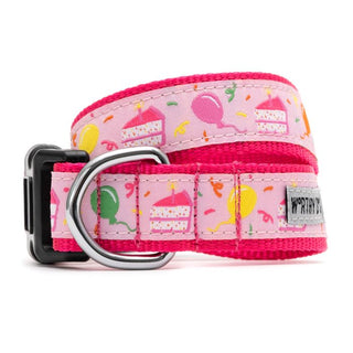 birthday collar -pink
