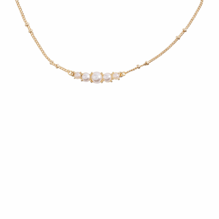 pearl necklace holiday ornament
