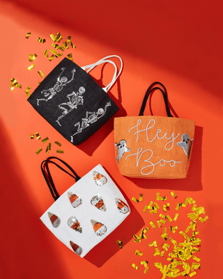 halloween sparkle totes- assorted