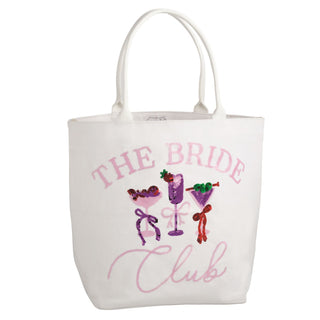 bride sparkle totes - assorted