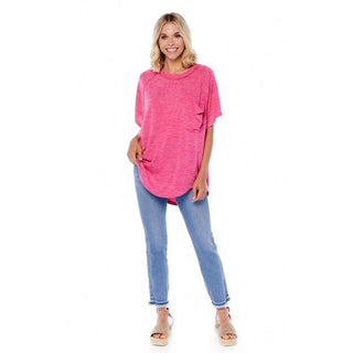 pink claremont t-shirt