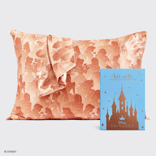 standard satin pillowcase - princess party