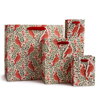 cardinals holiday gift bag - assorted