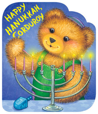 happy hanukkah, corduroy