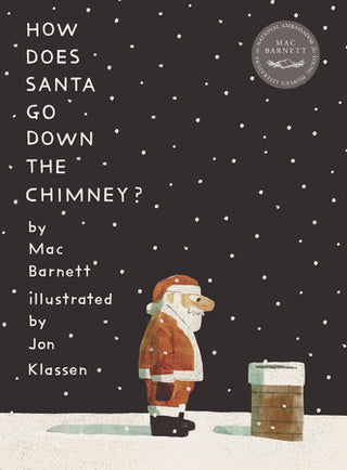 how does santa go down the chimney?