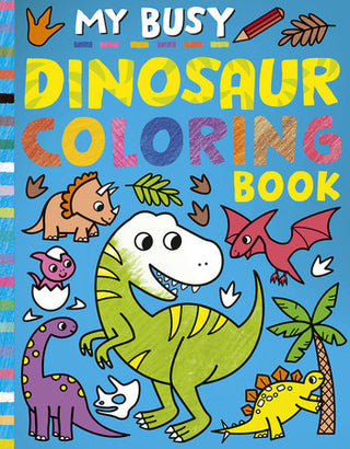 my busy dinosaur coloring book