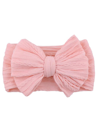 cable bow - chic peach