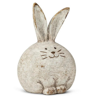 small fat rabbit - antique white