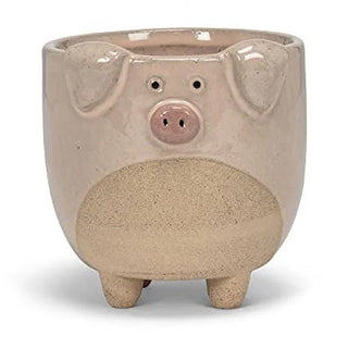 large pig on legs planter