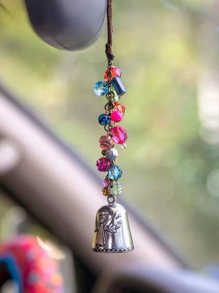 blessing bell car charm