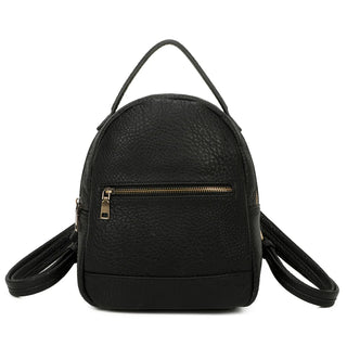 sirena sustainable vegan leather backpack