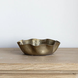 bronze textured decorative tray