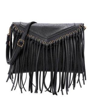 dallas fringe crossbody bag