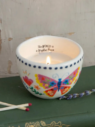 secret message candle bright peace