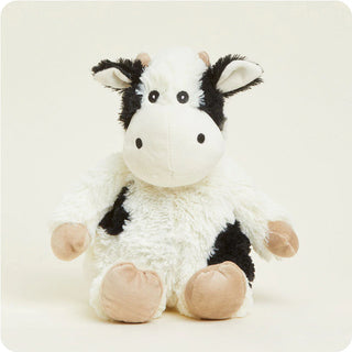 black and white cow warmies