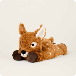 laying down fawn warmies