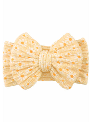 cable bow - buttercup bloom