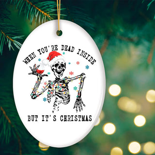 when you're dead inside but its christmas