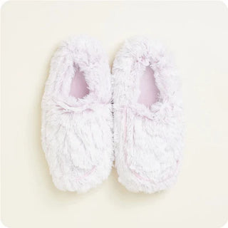 warmies marshmallow lavender slippers