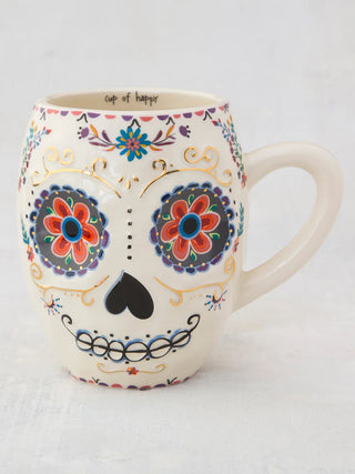 folk art coffee mug - coco the sugar skull