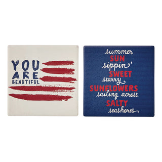 summer sippin coasters -assorted