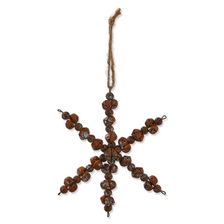 bell snowflake ornament
