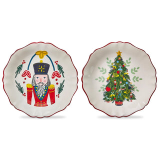 nutcracker appetizer plate - assorted