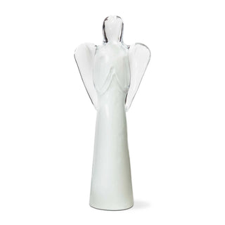 glass angel decor - large