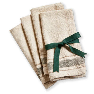 aspen stripe napkins, set of 4