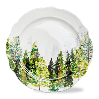 northern forest round platter