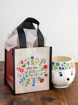 you make the world a better place small bag