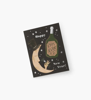 cheers to the new year card