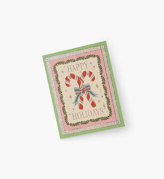 candy cane greeting card