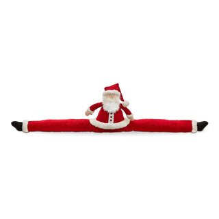 santa door draft stopper - red
