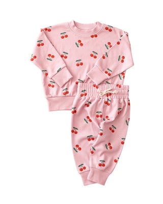 jogger set I blush & cherry