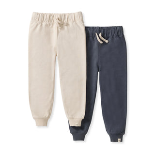 basic organic cotton boy joggers- assorted