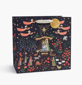 nativity large gift bag