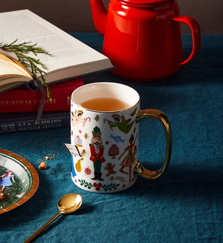 nutcracker porcelain mug