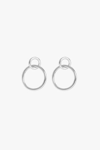 ven hoops 1" - silver