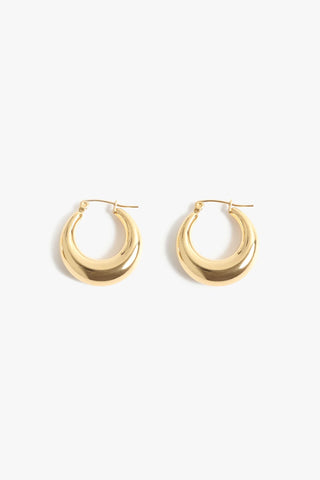 layla hoops - gold