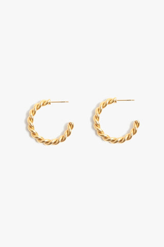 rita hoops - gold