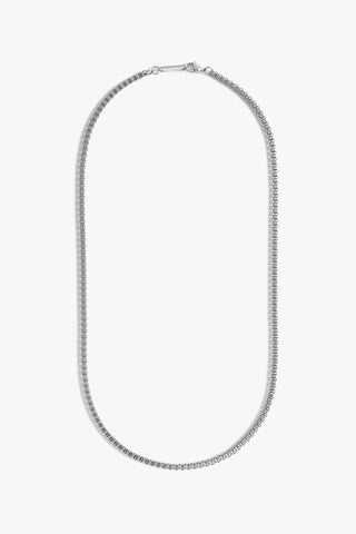 nile chain 3mm - silver