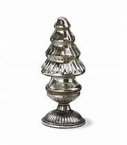 vintage mirror glass christmas tree decor