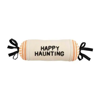happy haunting bolster pillow