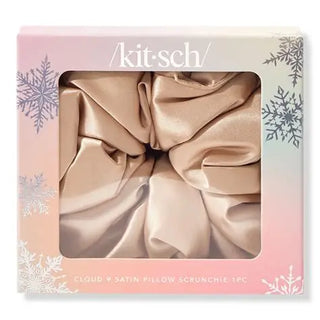 limited edition holiday cloud 9 satin pillow scrunchie