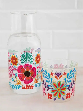 glass bedside water carafe